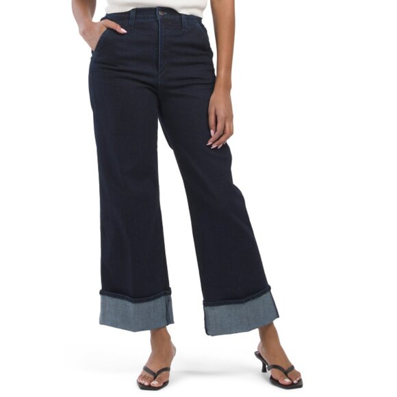 JOE'S Dark Blue The Trixie Trousers With Wide Cuff